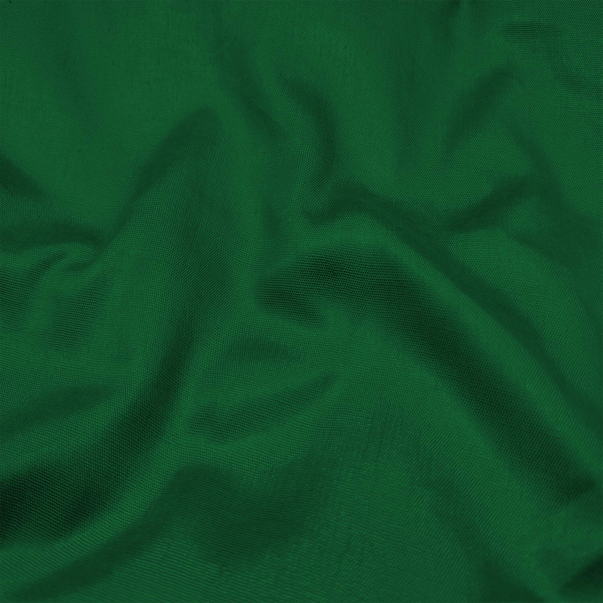 Green Woven Organza Dress Material