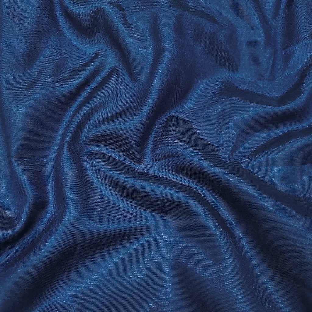 Blue & Pink Sequins Embroidered Organza Dress Material