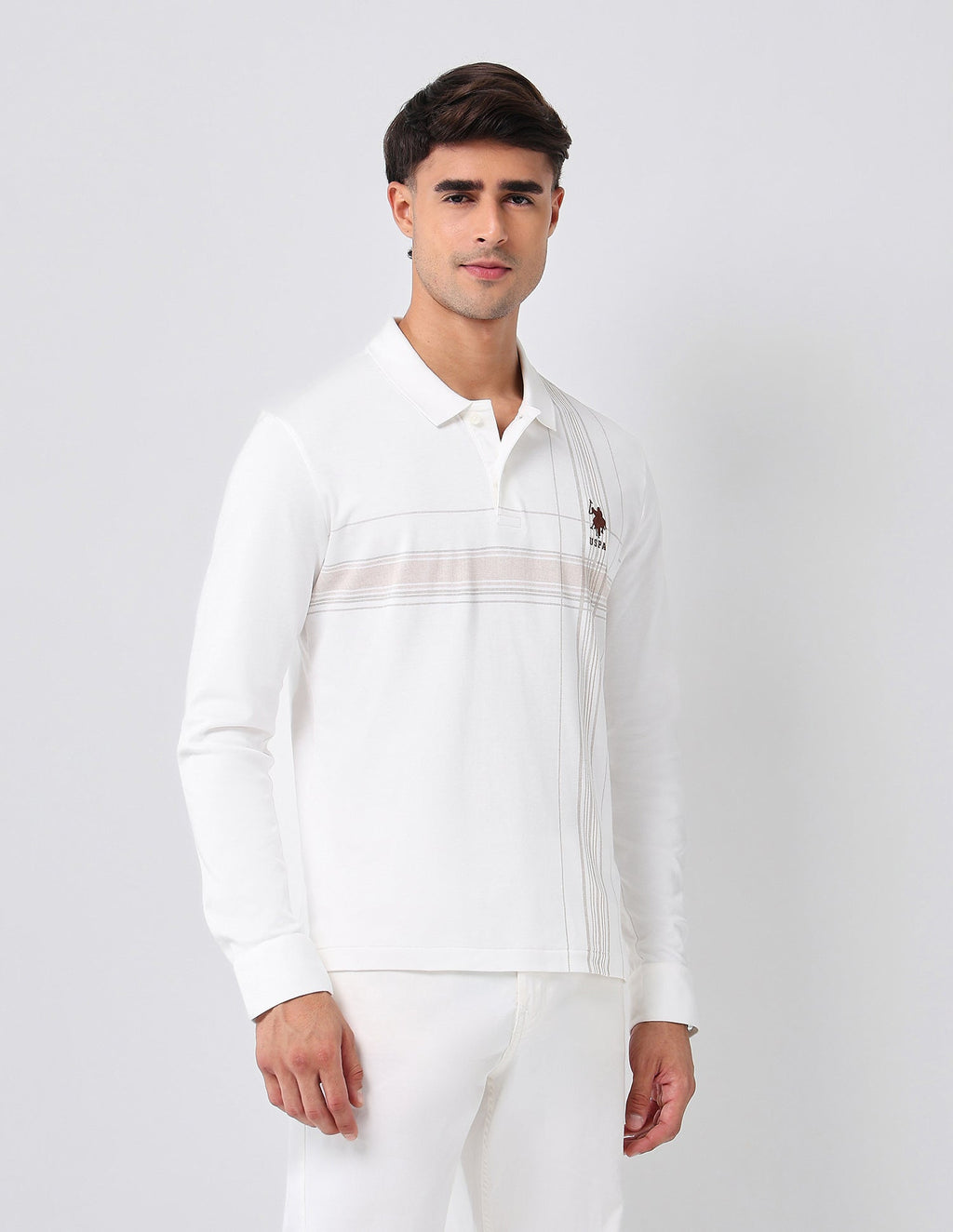 Checked Regular Fit Polo Shirt