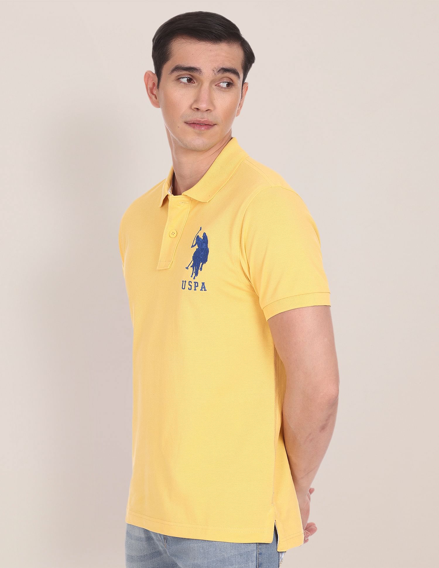 Compact Cotton Logo Polo Shirt