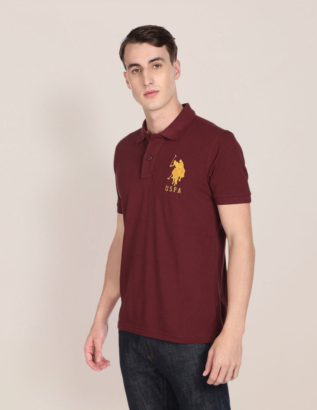 Compact Cotton Logo Polo Shirt