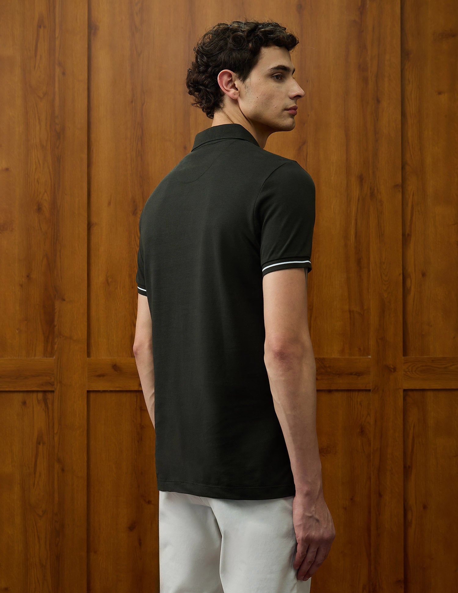 Brand Printed Varsity Theatre Polo Shirt