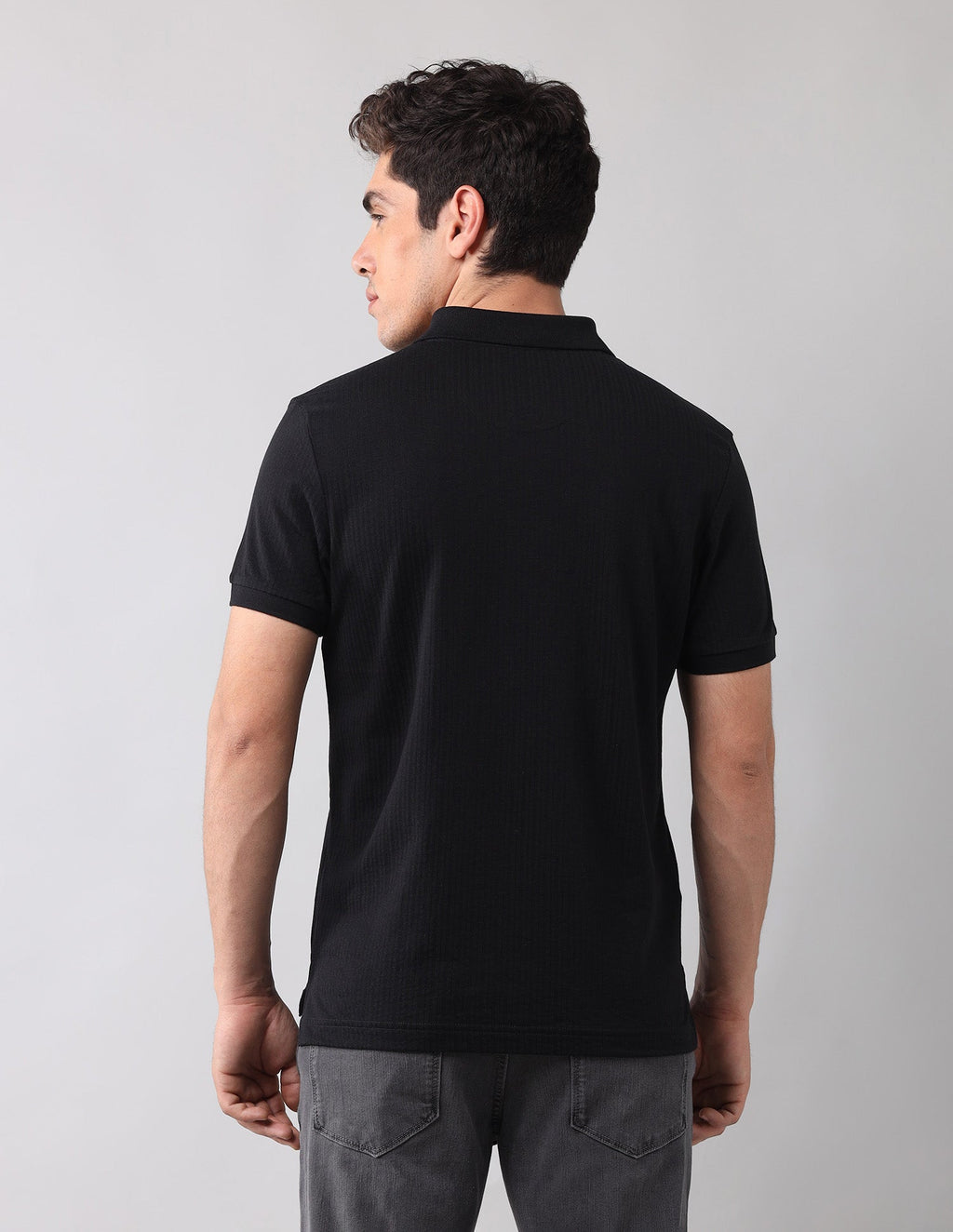 Muscle Fit Black Label Polo Shirt