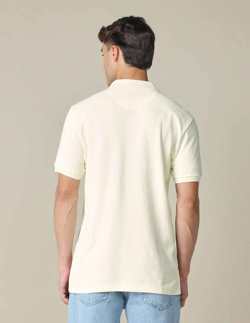 Brand Embroidered Regular Fit Polo Shirt