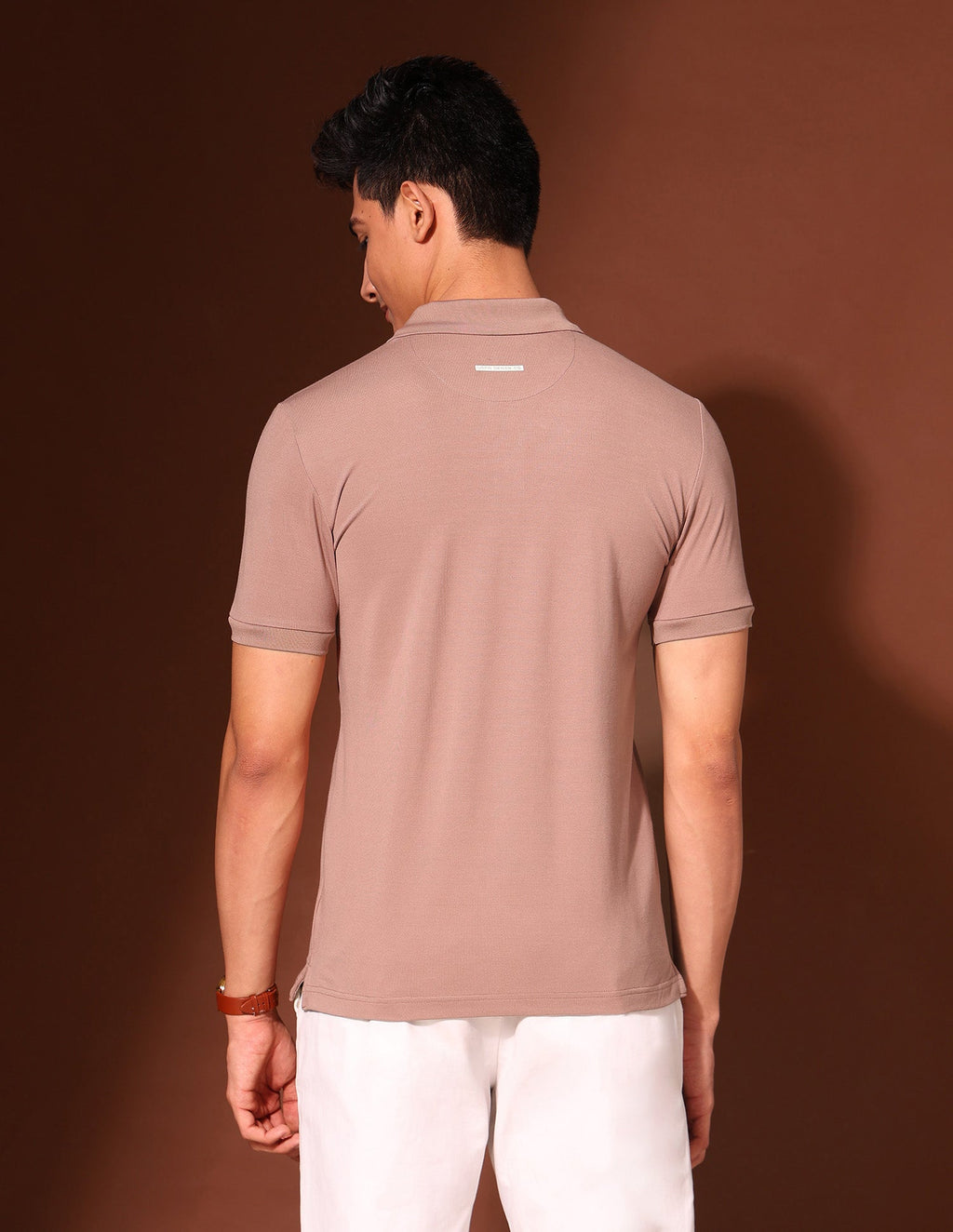 Brand Printed Work And Wander Polo Shirt