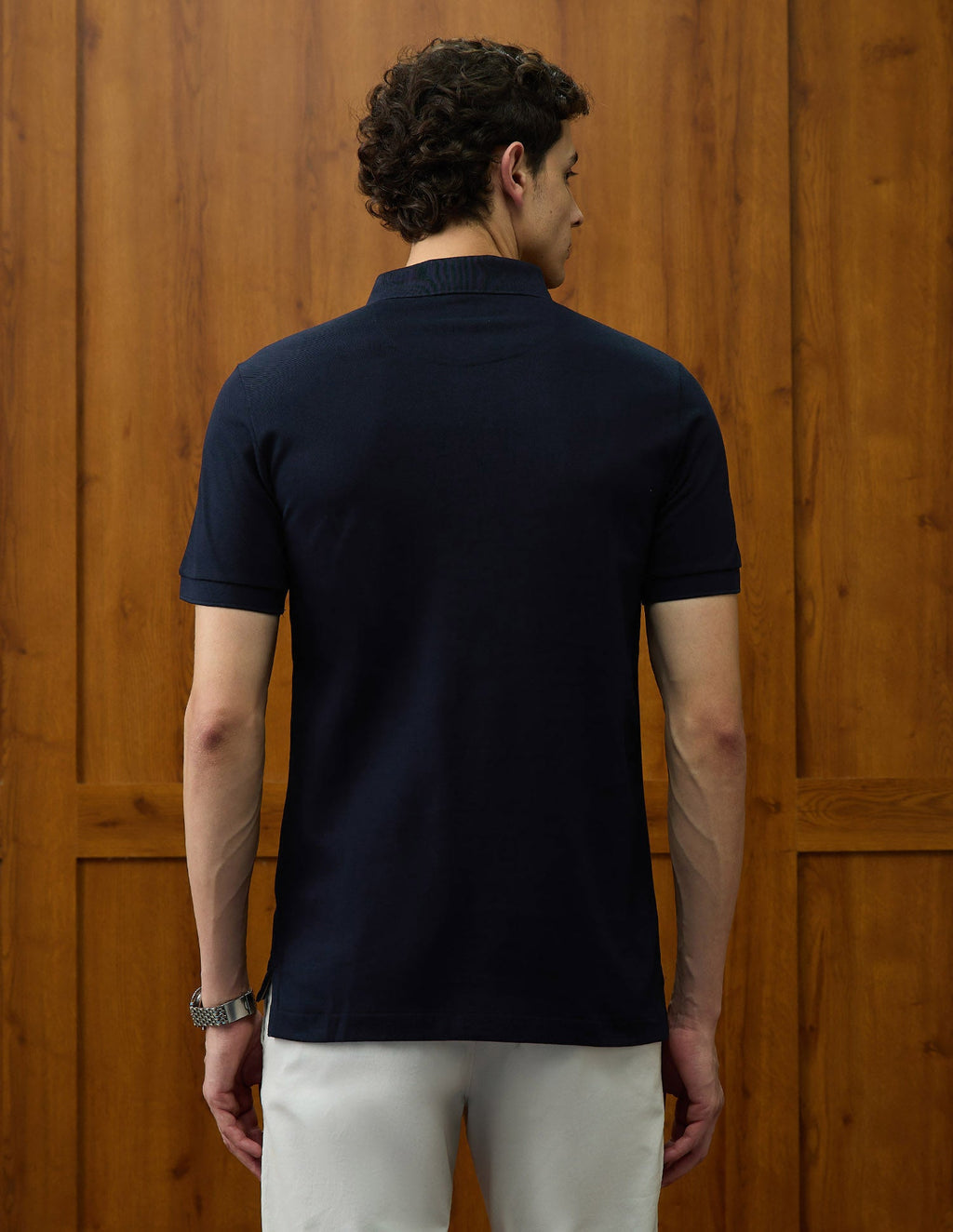 Brand Embroidered Varsity Theatre Polo Shirt