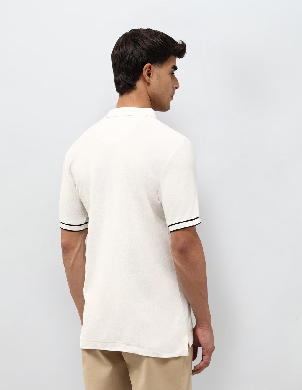 Brand Embroidered Regular Fit Polo Shirt