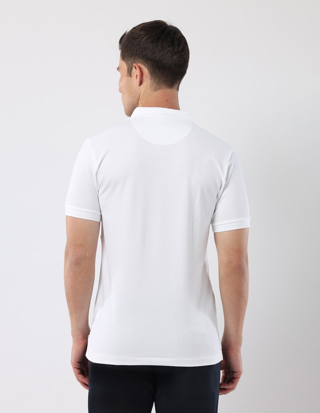 Brand Embroidered135 Anniversary Polo Shirt