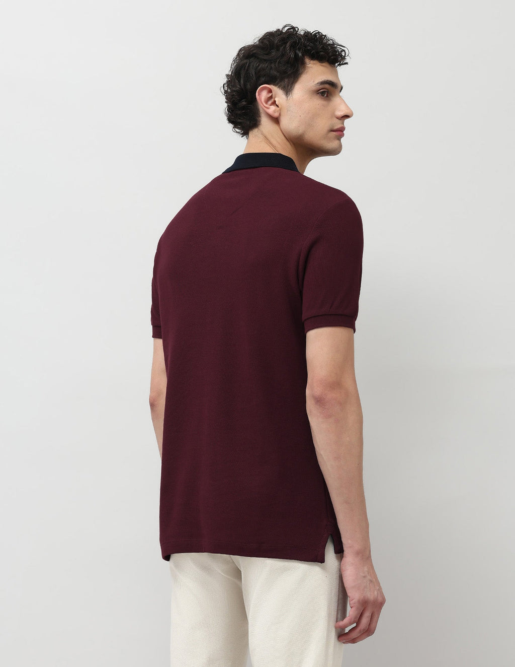 Colorblocked Regular Fit Polo Shirt