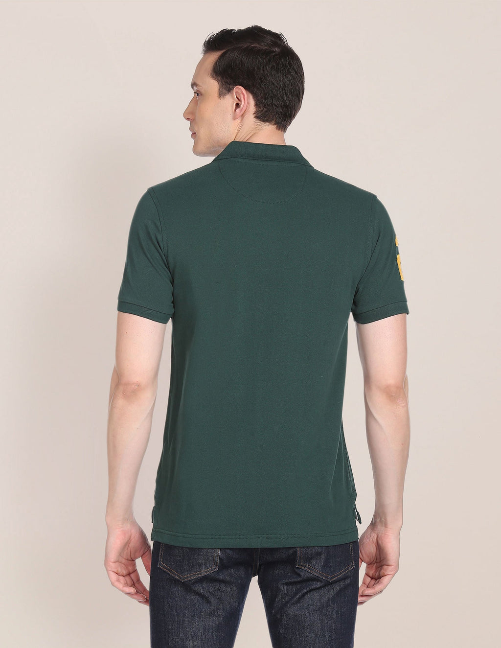 Compact Cotton Logo Polo Shirt