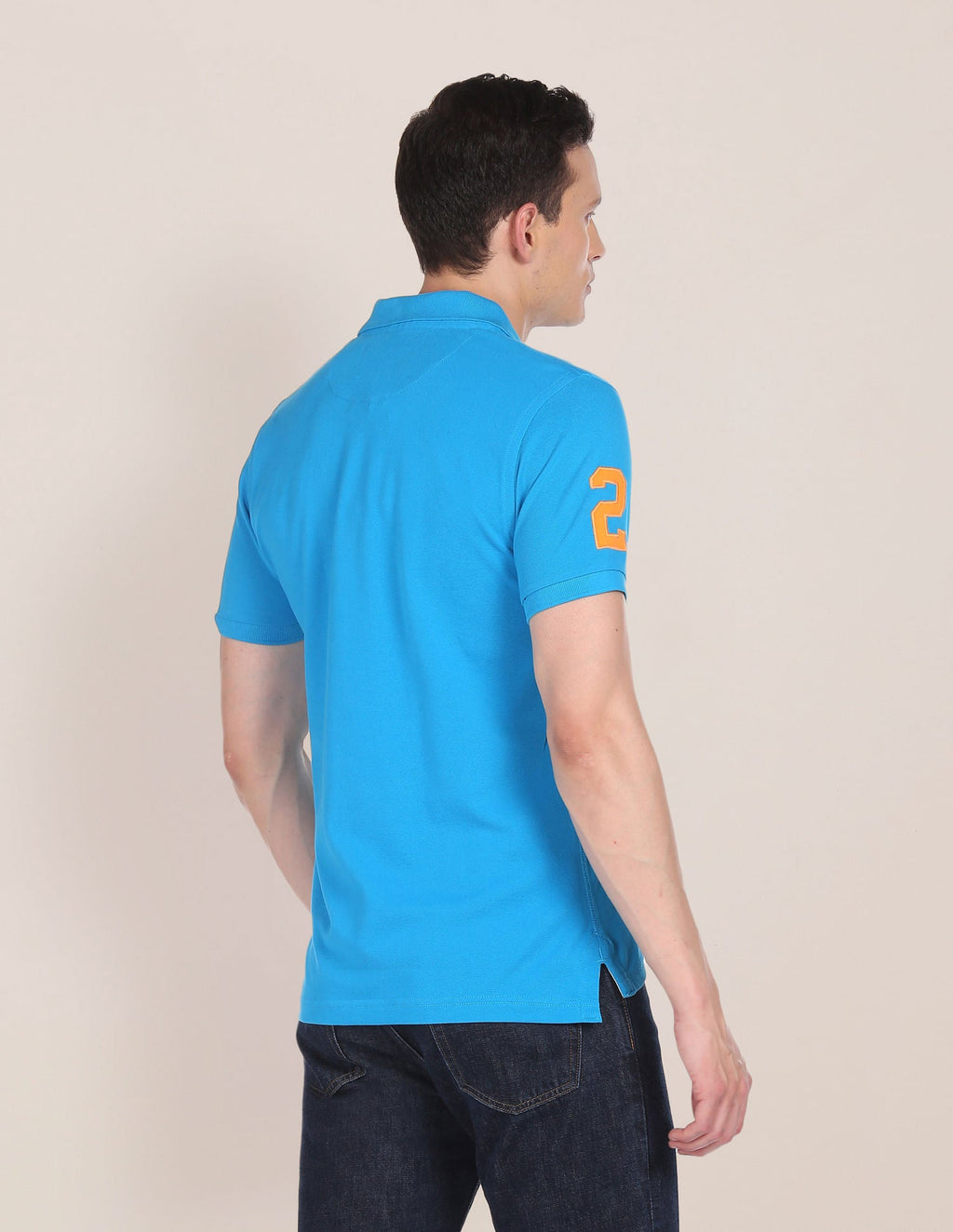 Compact Cotton Logo Polo Shirt