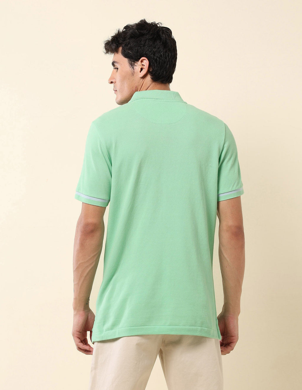 Brand Embroidered Summer Splash Polo Shirt