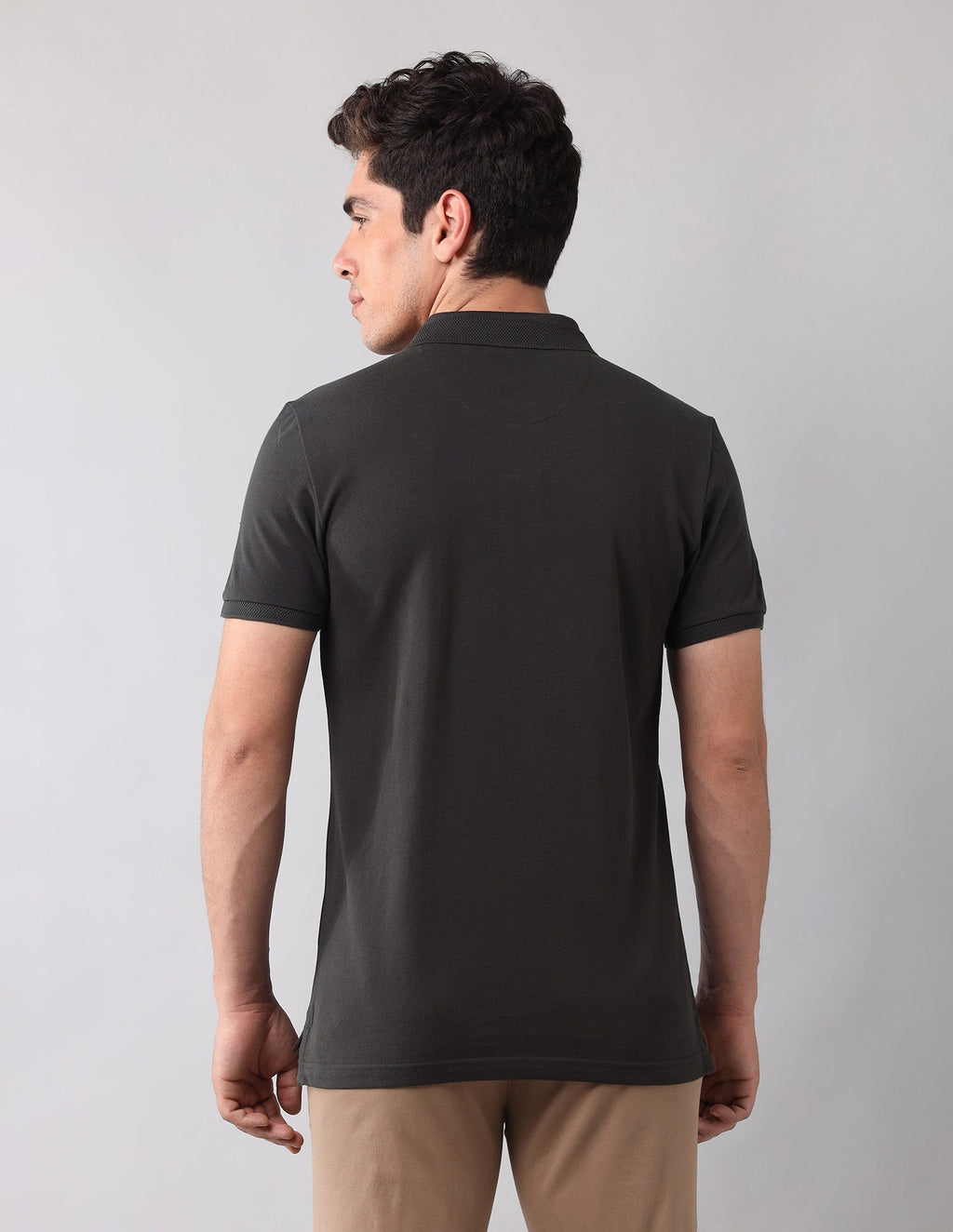 Muscle Fit Black Label Polo Shirt