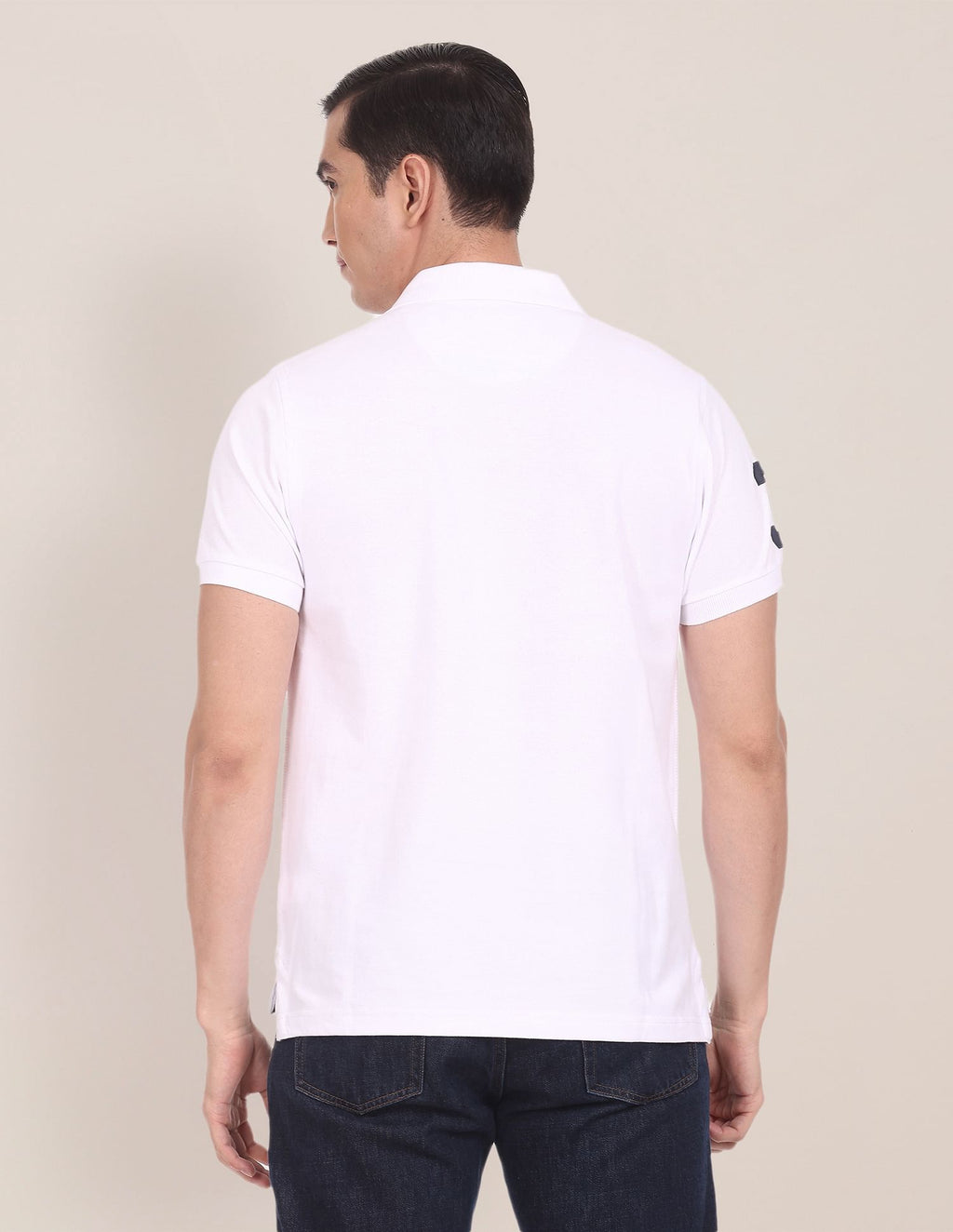 Compact Cotton Logo Polo Shirt