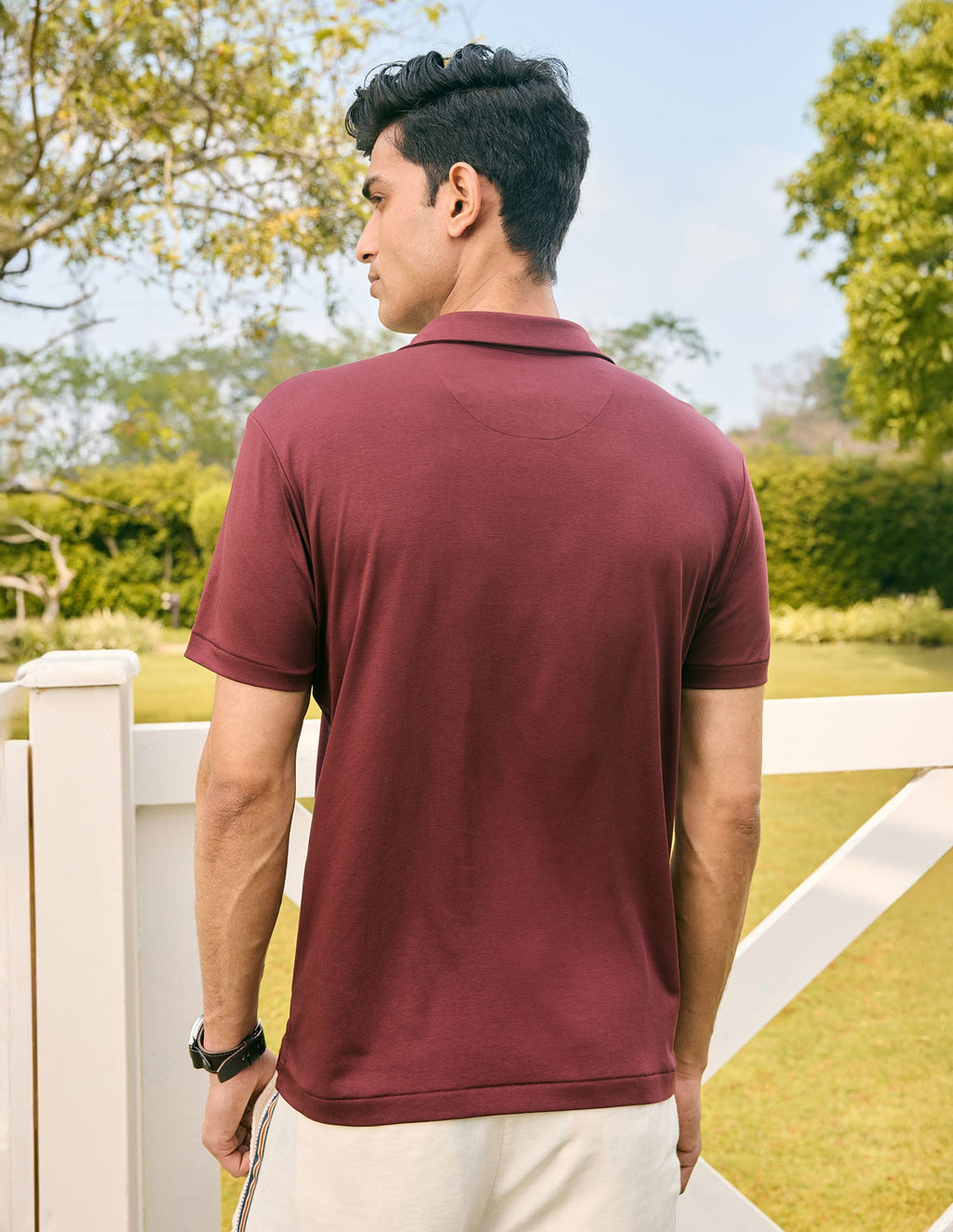 Pacho X Slim Fit Solid Polo Shirt