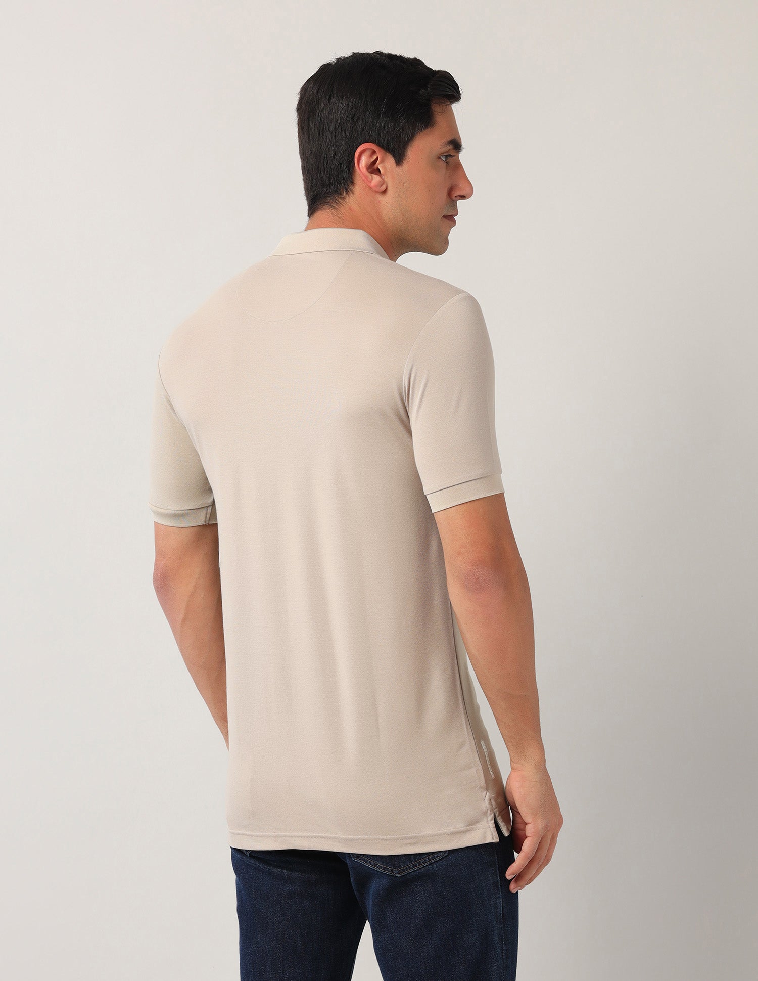 Muscle Fit Black Label Polo Shirt