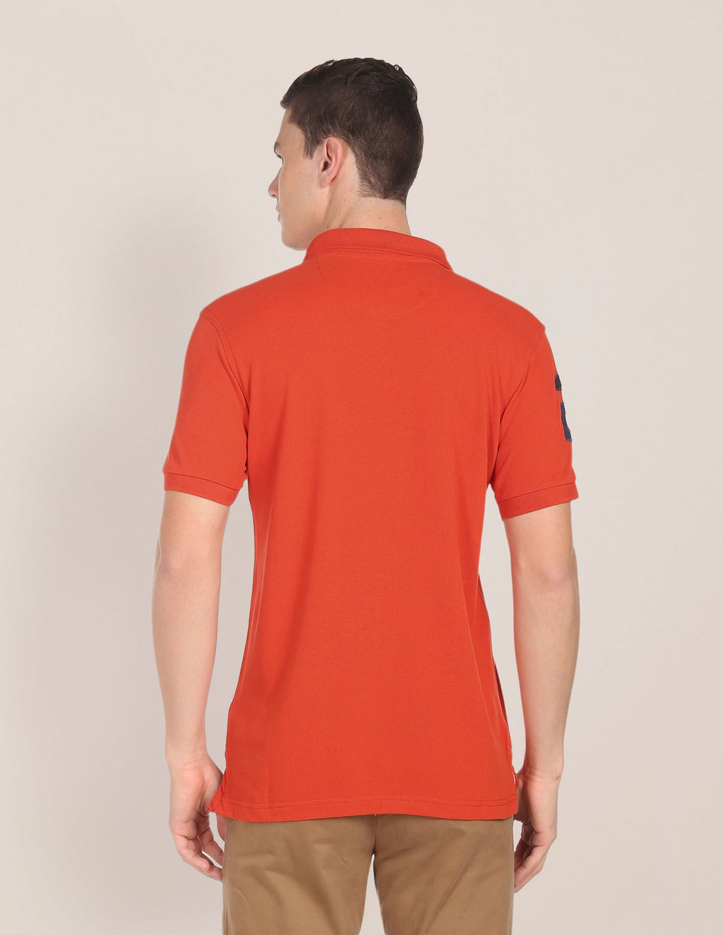 Compact Cotton Logo Polo Shirt
