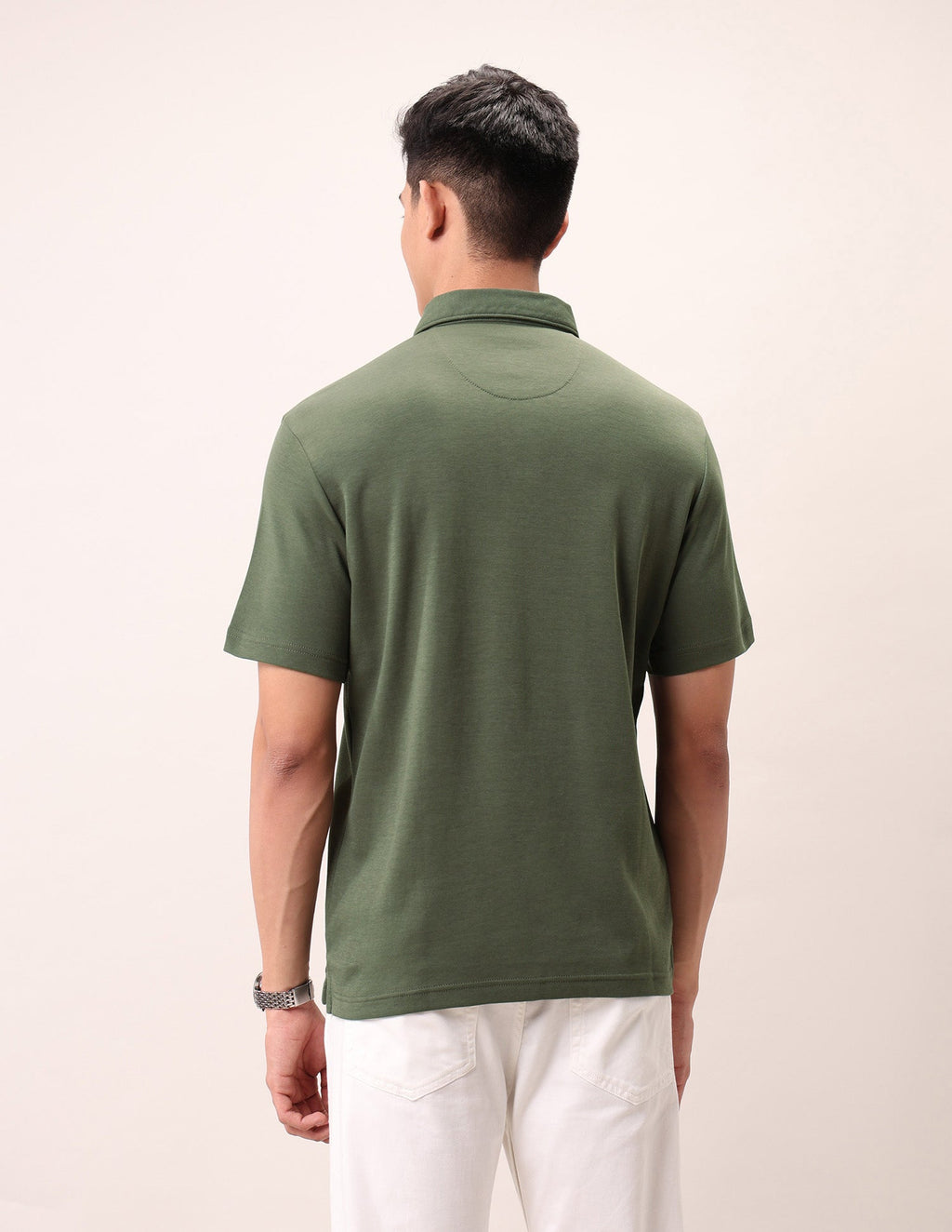 Brand Embossed Outdoor Polo Shirt