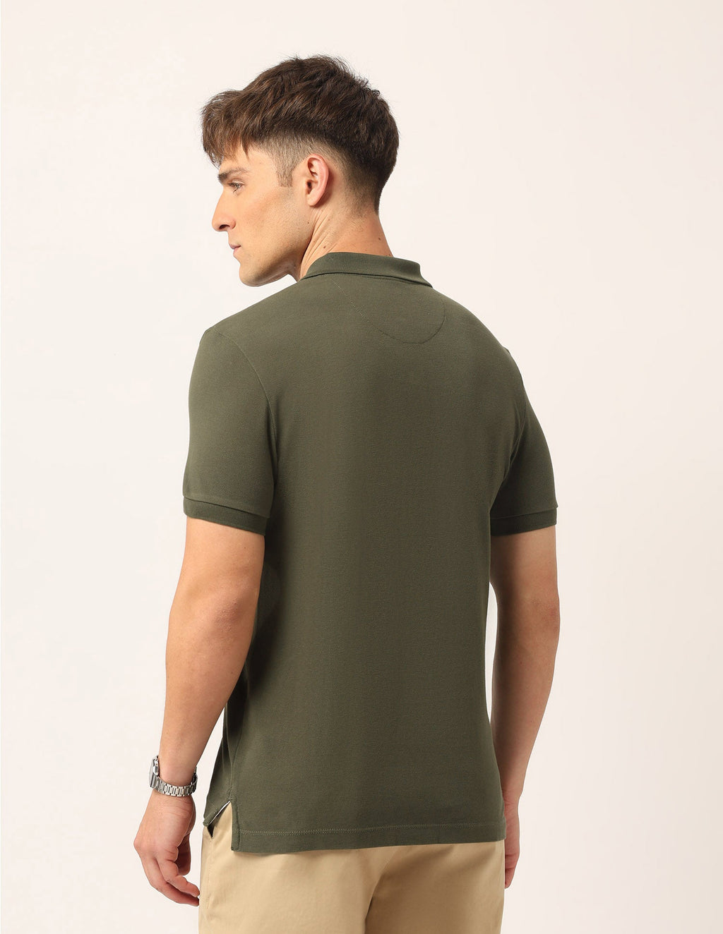 Graphic Muscle Fit Polo Shirt