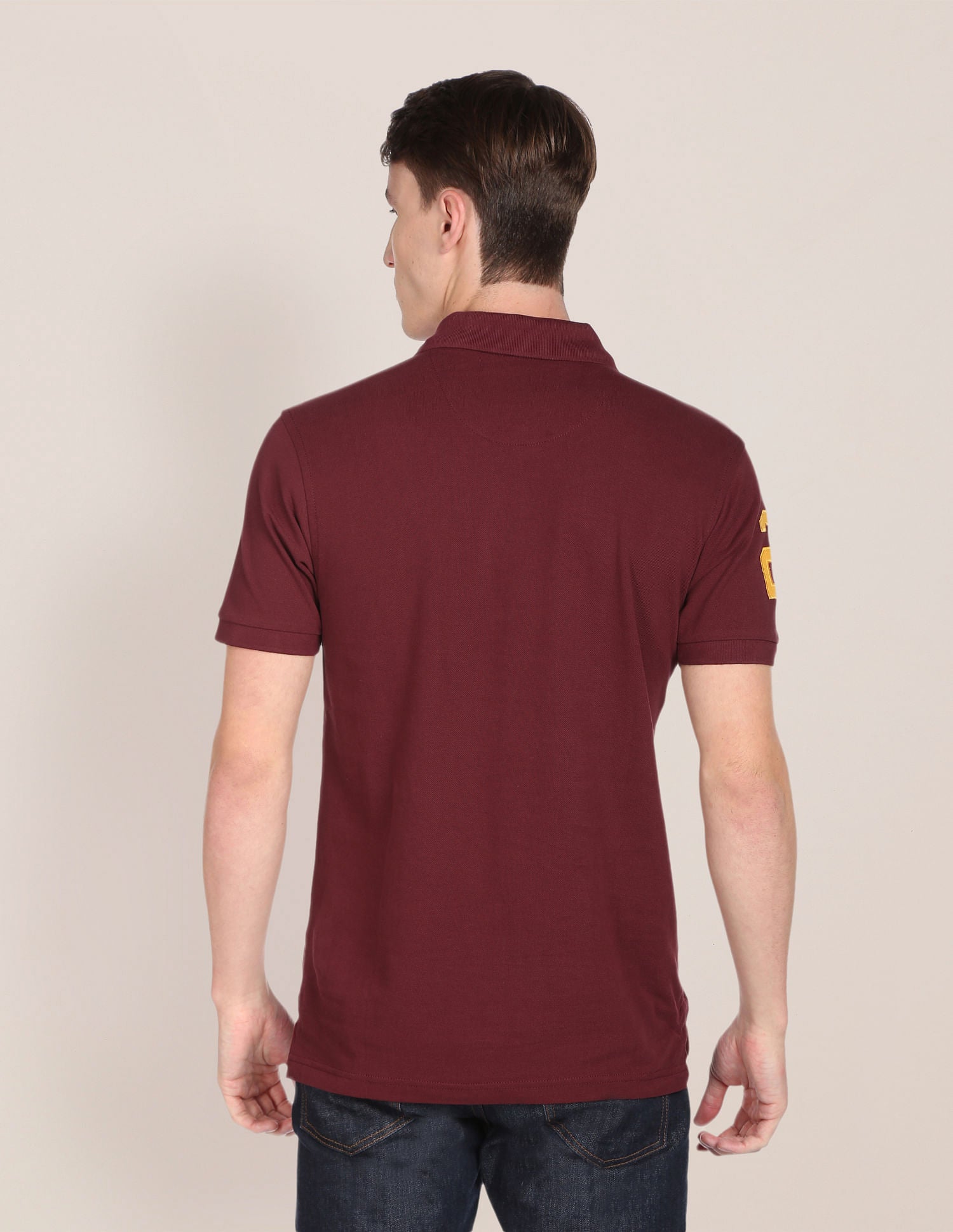 Compact Cotton Logo Polo Shirt