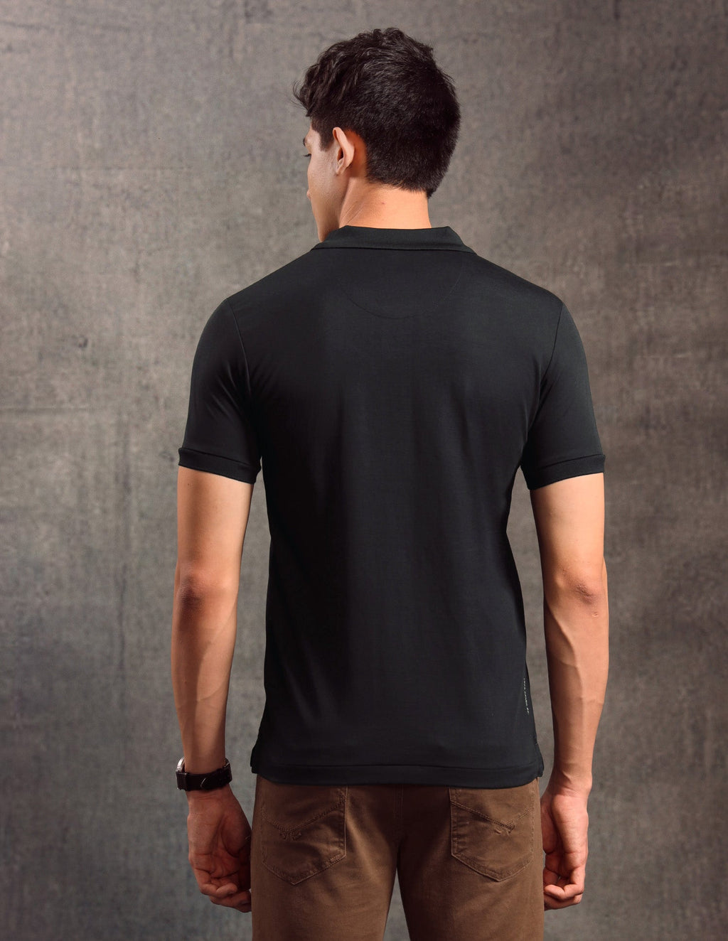 Graphic Printed Regular Fit Polo shirt