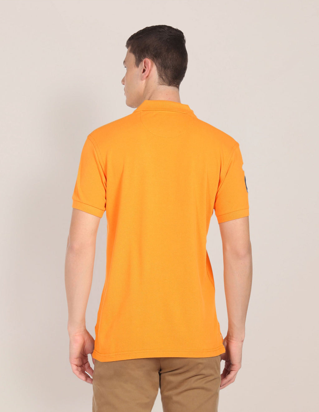 Compact Cotton Logo Polo Shirt