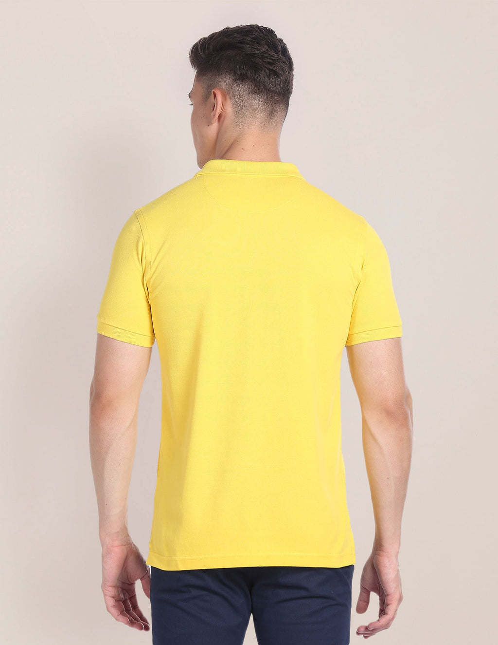 Cotton Solid Polo Shirt