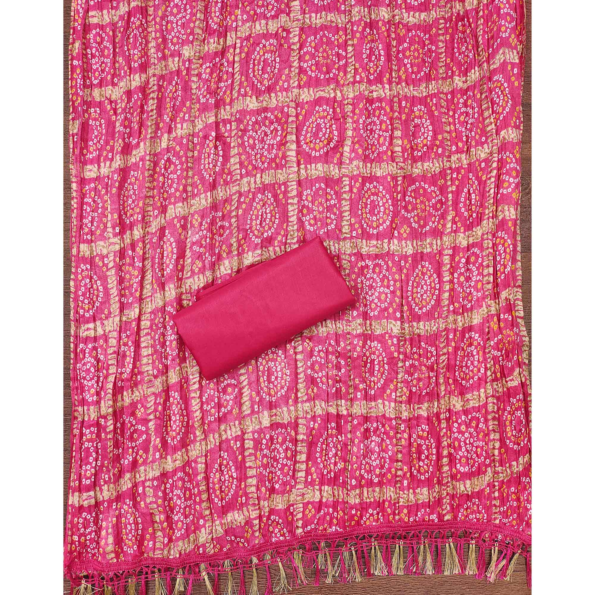 Green Floral Sequins Embroidered Cotton Silk Dress Material