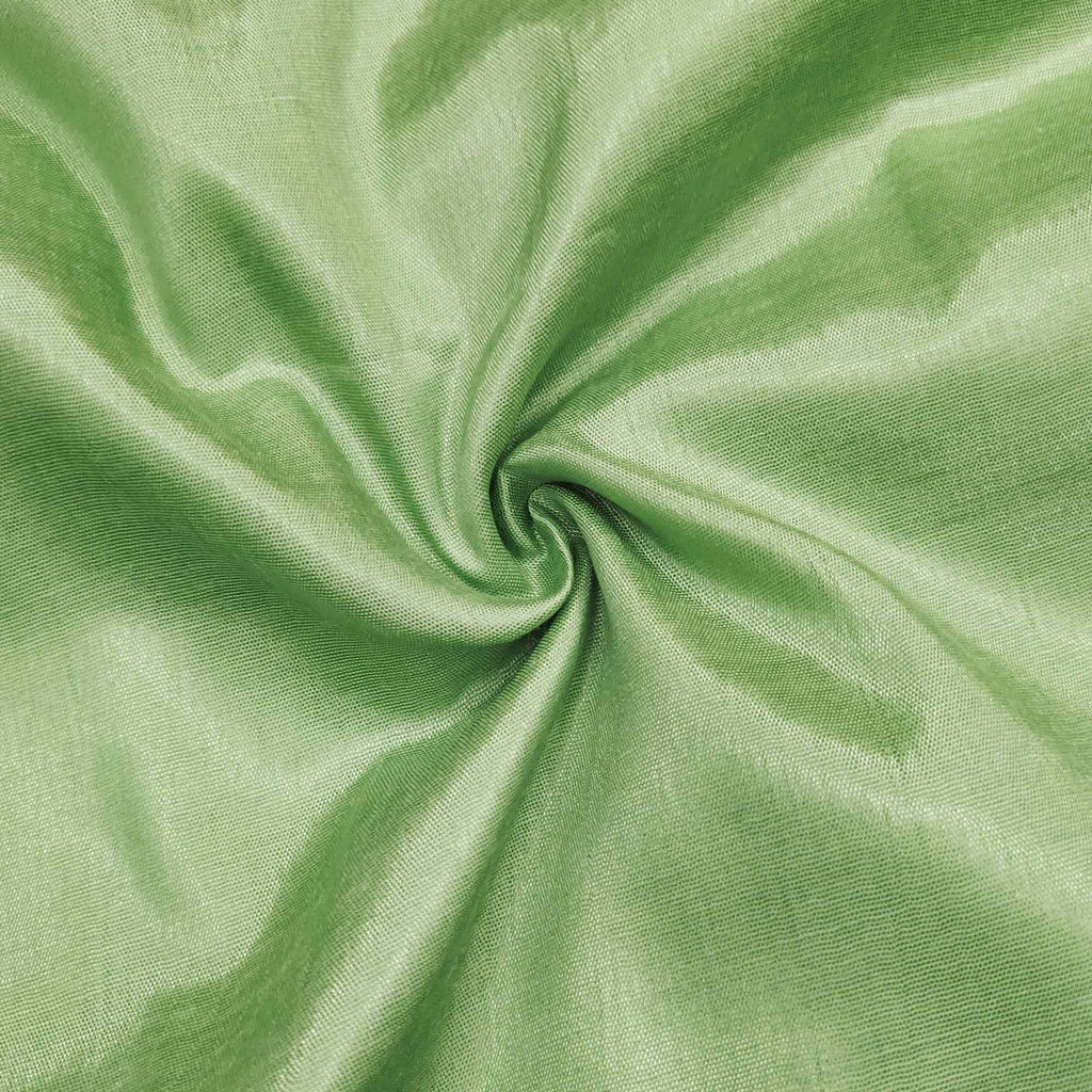 Green Floral Hand Embroidered Organza Dress Material