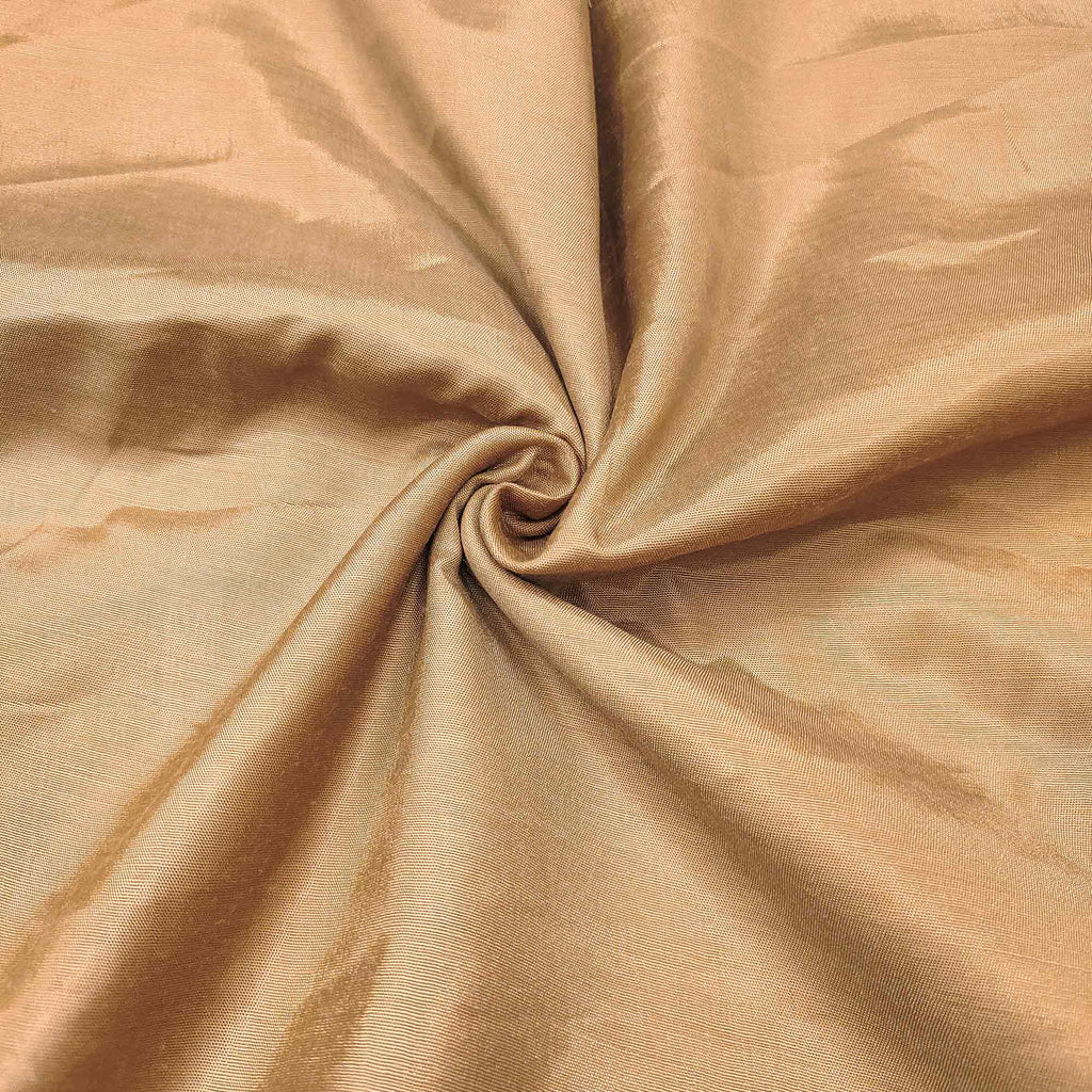 Chikoo Floral Digital Printed With Handwork Chanderi Dress Material