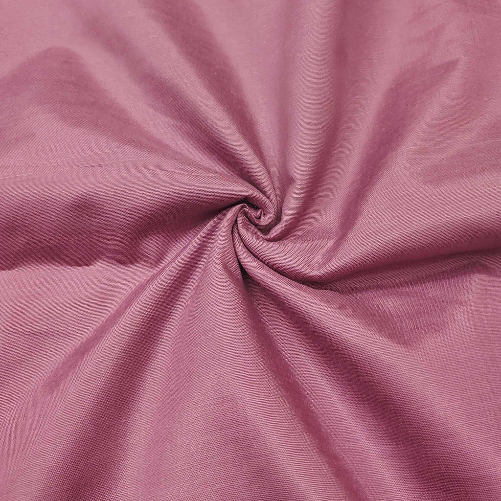 Pink Floral Digital Printed With Handwork Chanderi Dress Material