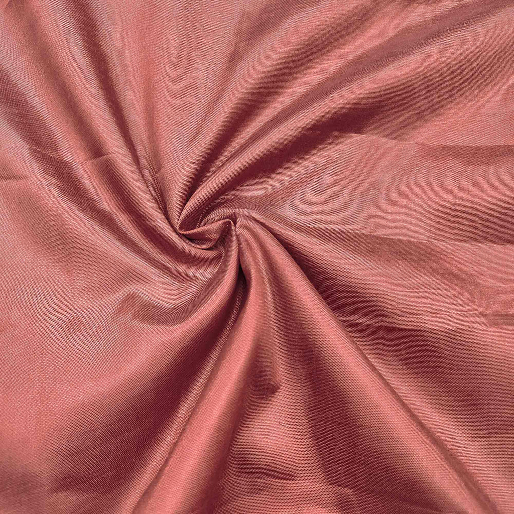 Peach Sequins Hand Embroidery Organza Dress Material