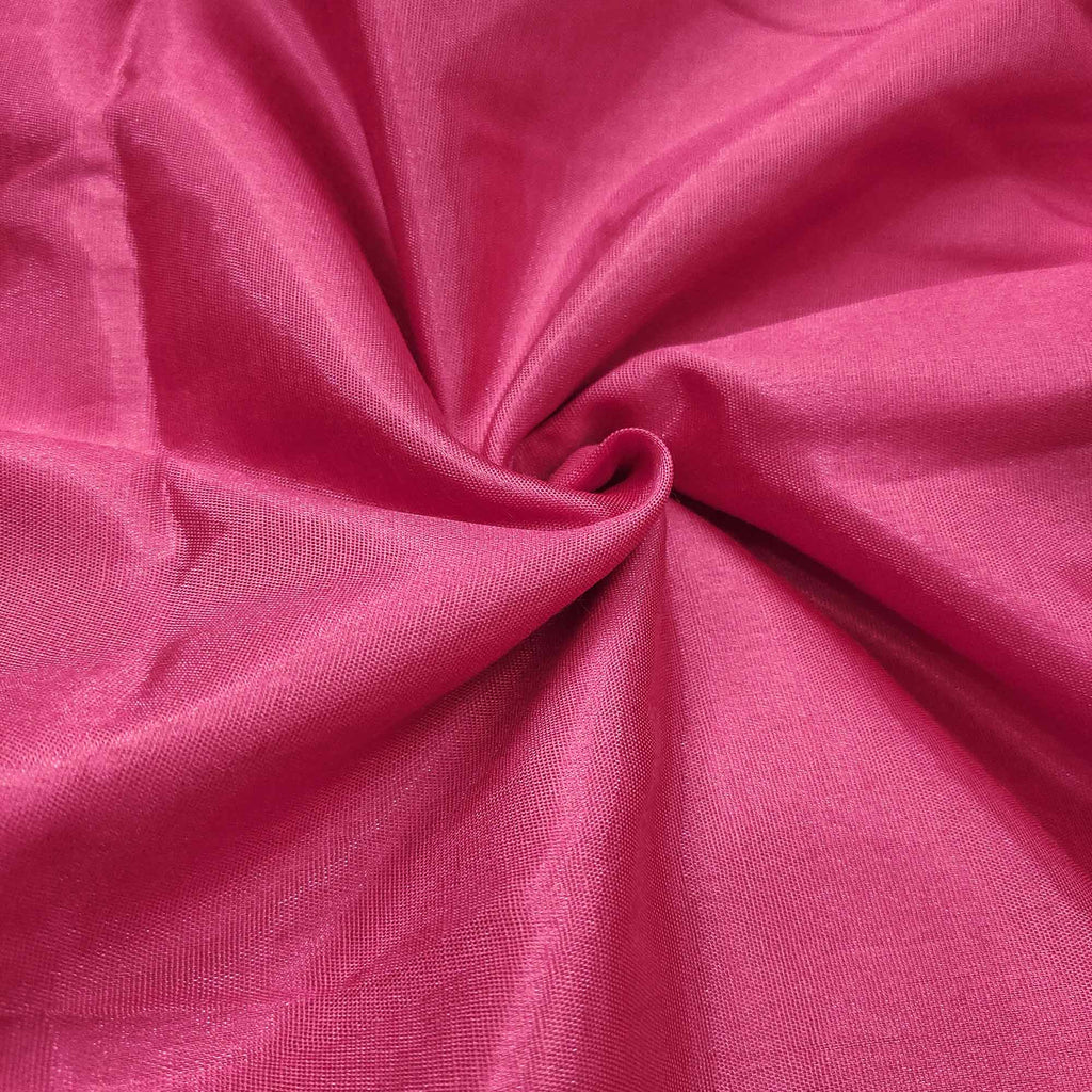 Pink Printed With Hand Embroidered Chanderi Silk Dress Material