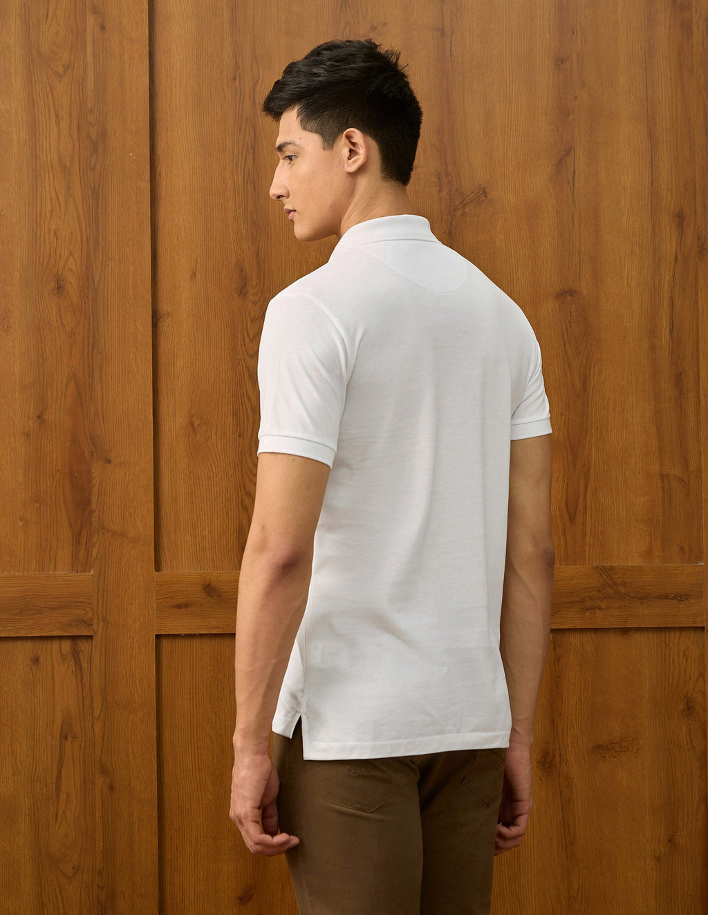 Colourblocked Varsity Polo Shirt