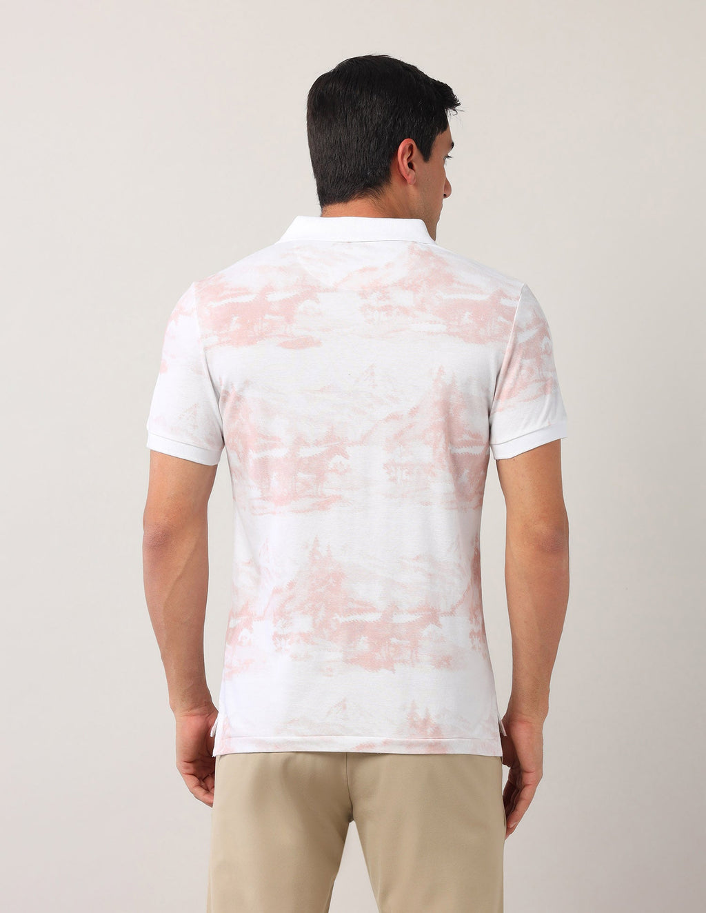 Abstract Americana Polo Shirt