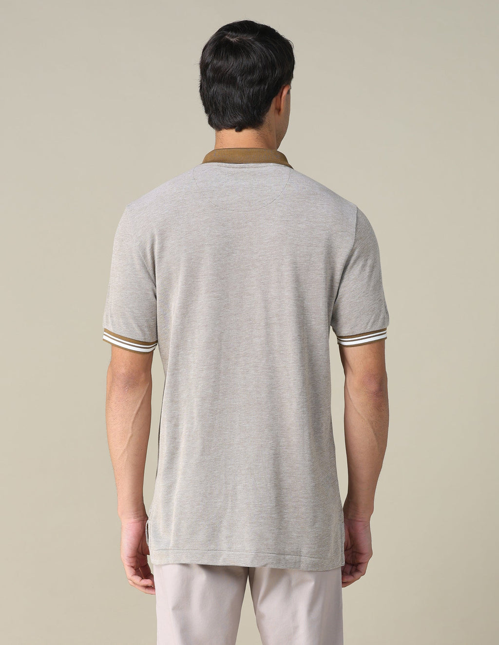 Heathered Regular Fit Polo Shirt