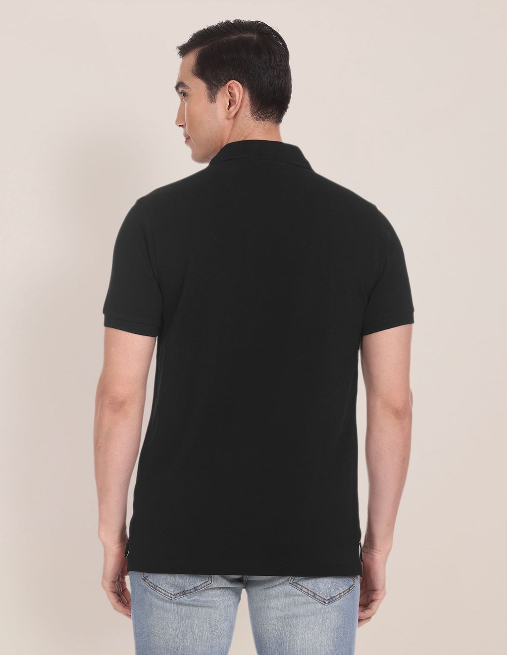 Compact Cotton Logo Polo Shirt