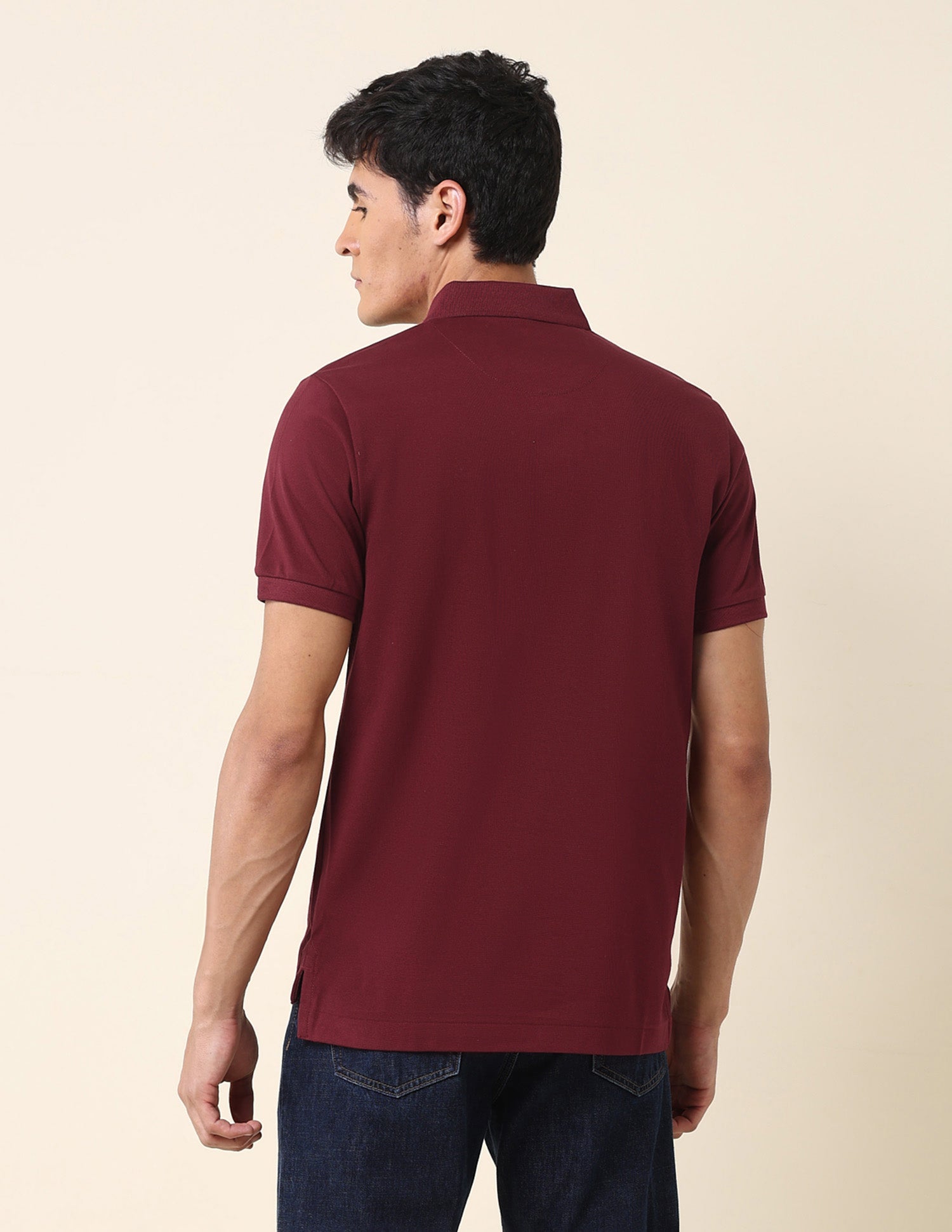 Brand Embroidered Classic Polo Shirt