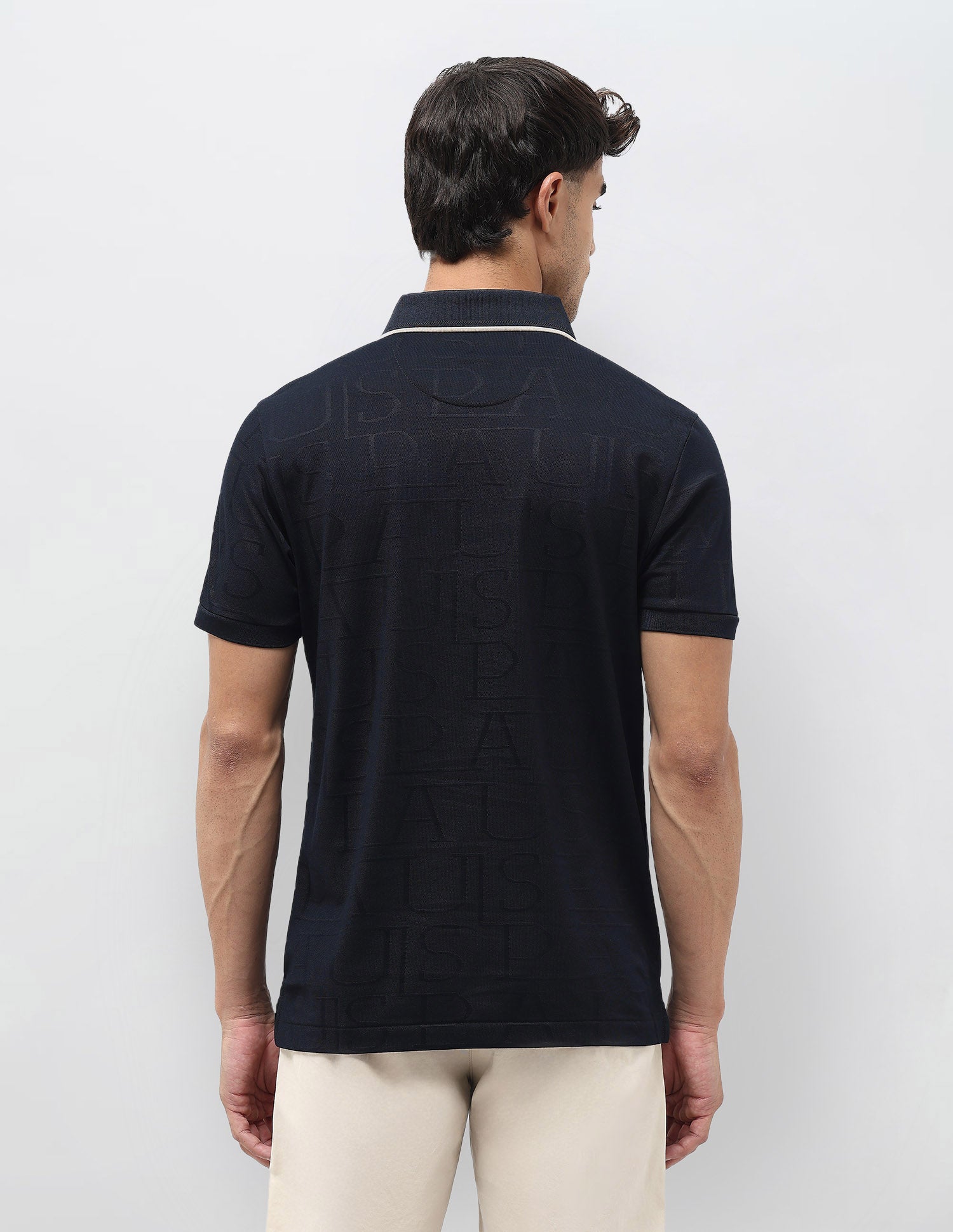 Brand Self Regular Fit Polo Shirt