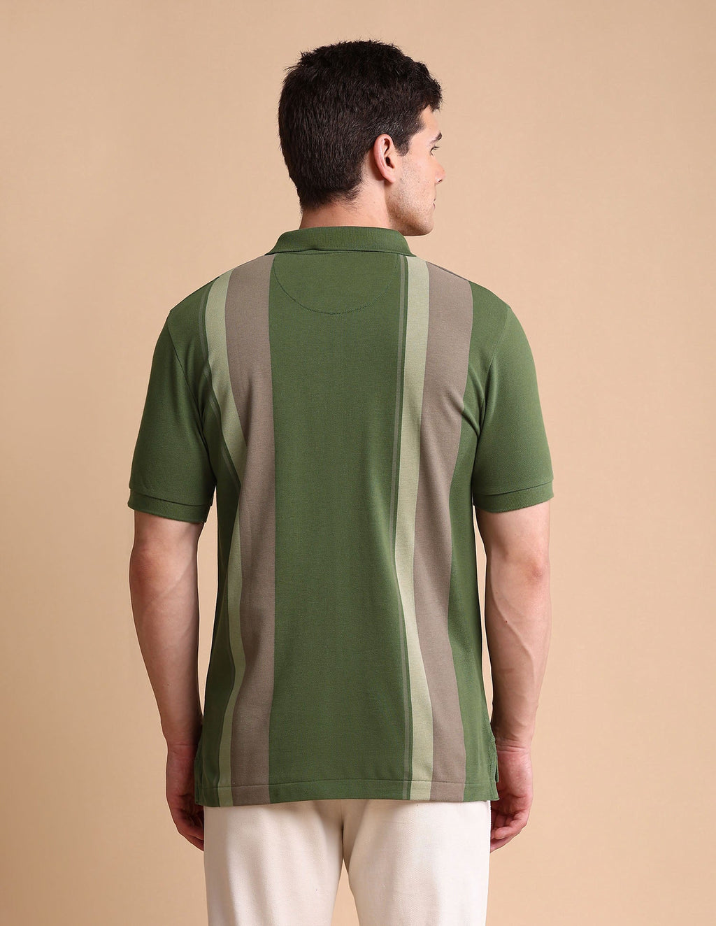 Colourblocked Slim Fit Polo Shirt