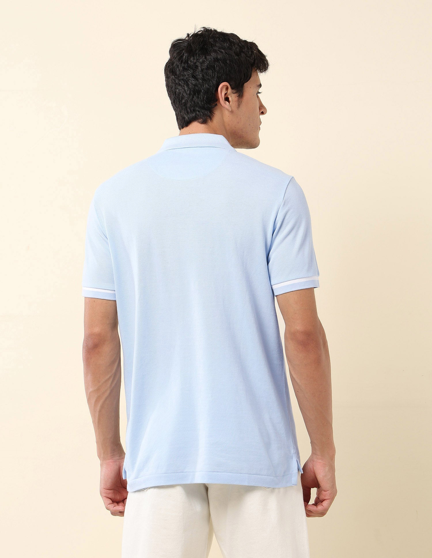 Brand Embroidered Summer Splash Polo Shirt