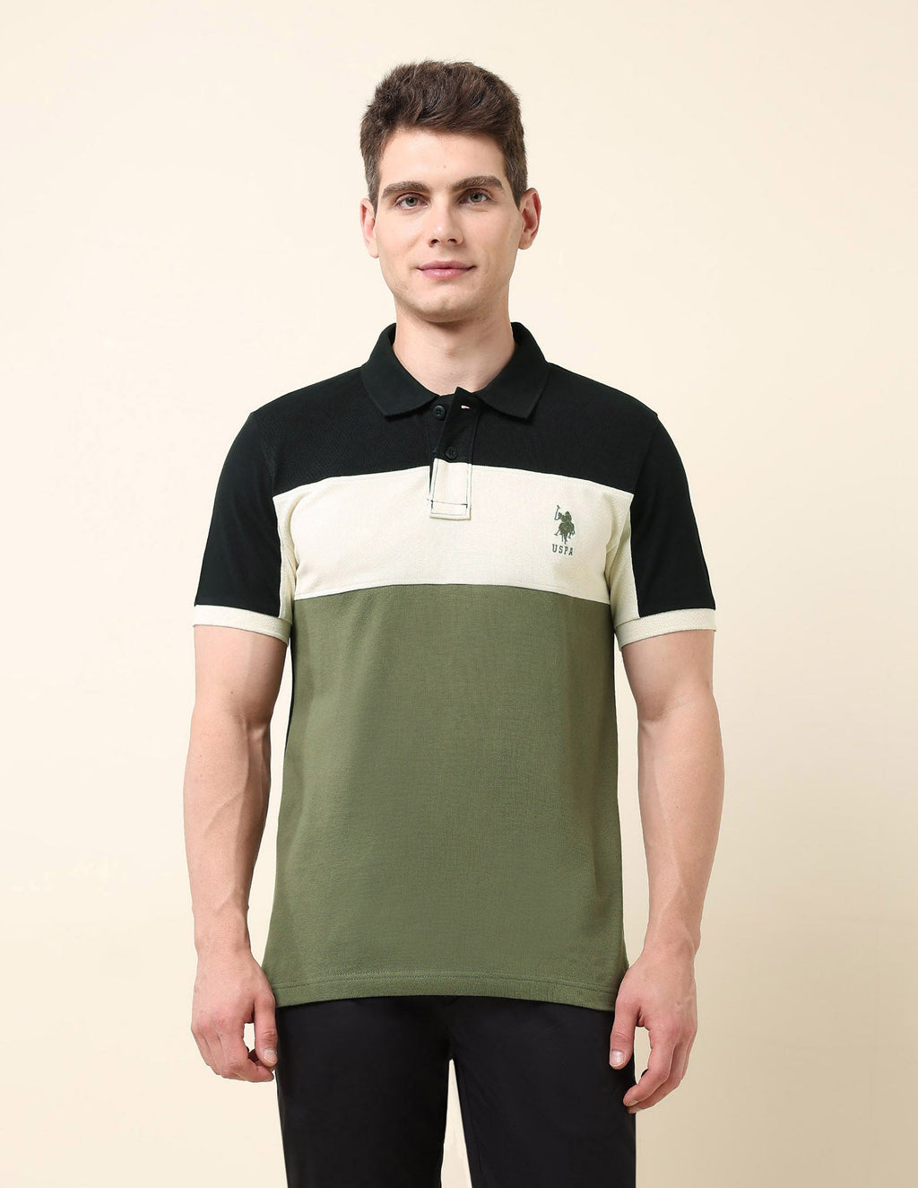 Colourblocked Classic Polo Shirt