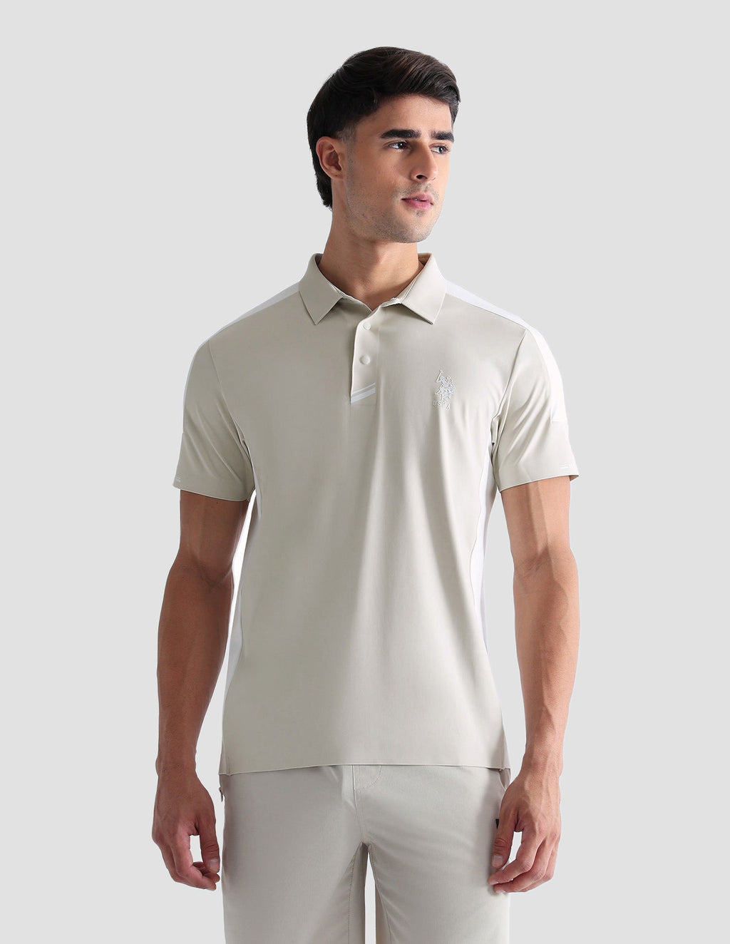 Colorblocked Active Polo Shirt