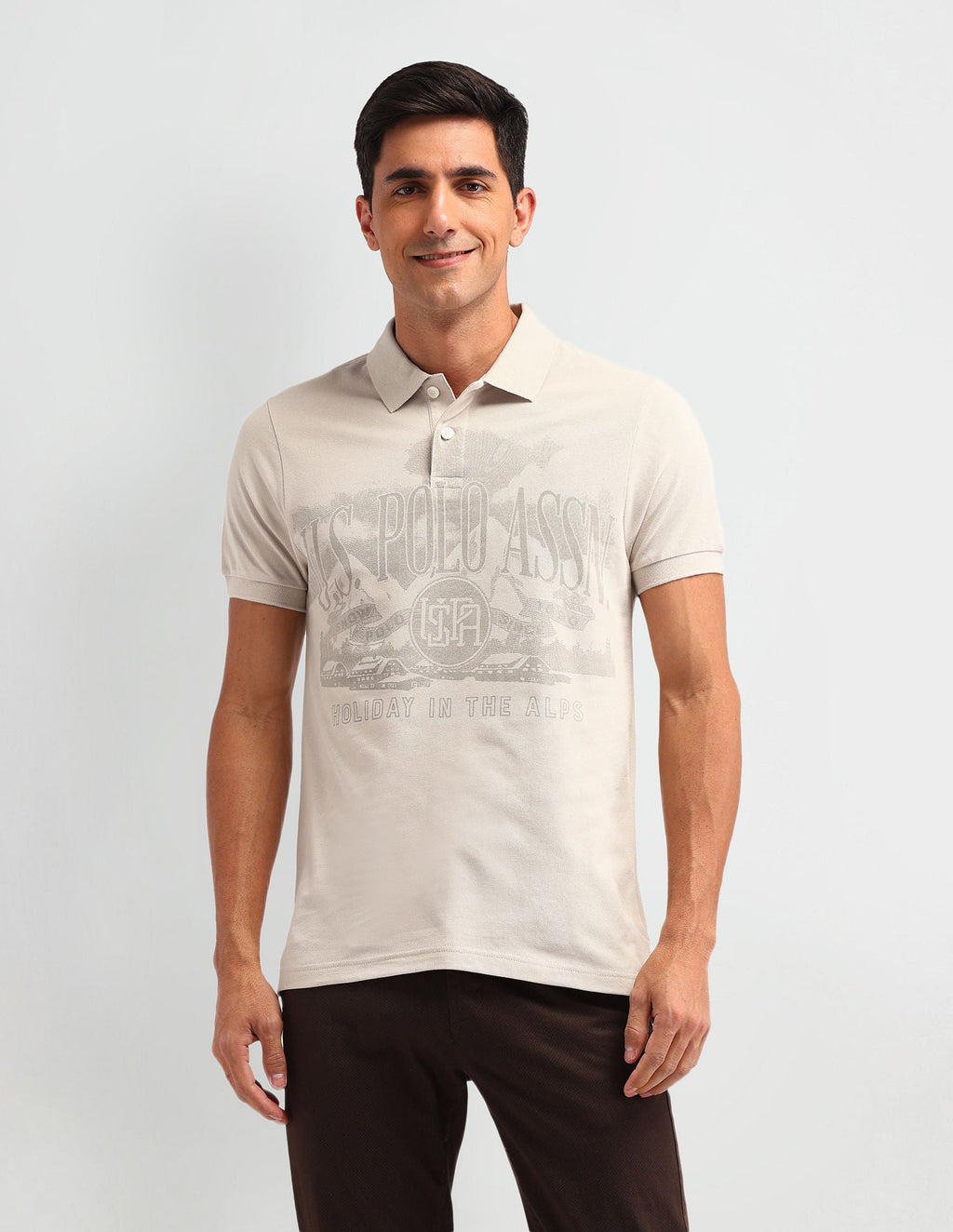 Outdoor Muscle Fit Brand Polo Shirt