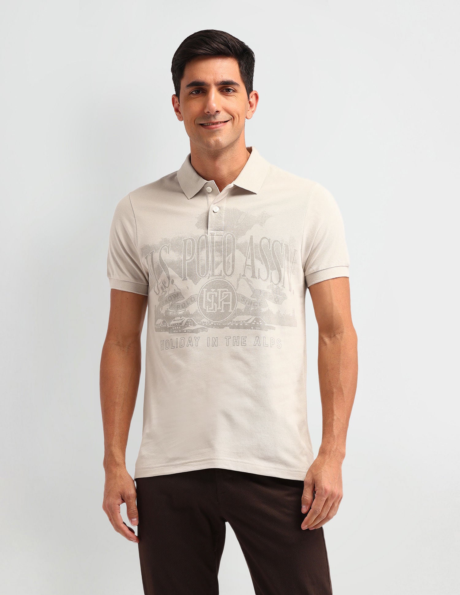 Outdoor Muscle Fit Brand Polo Shirt