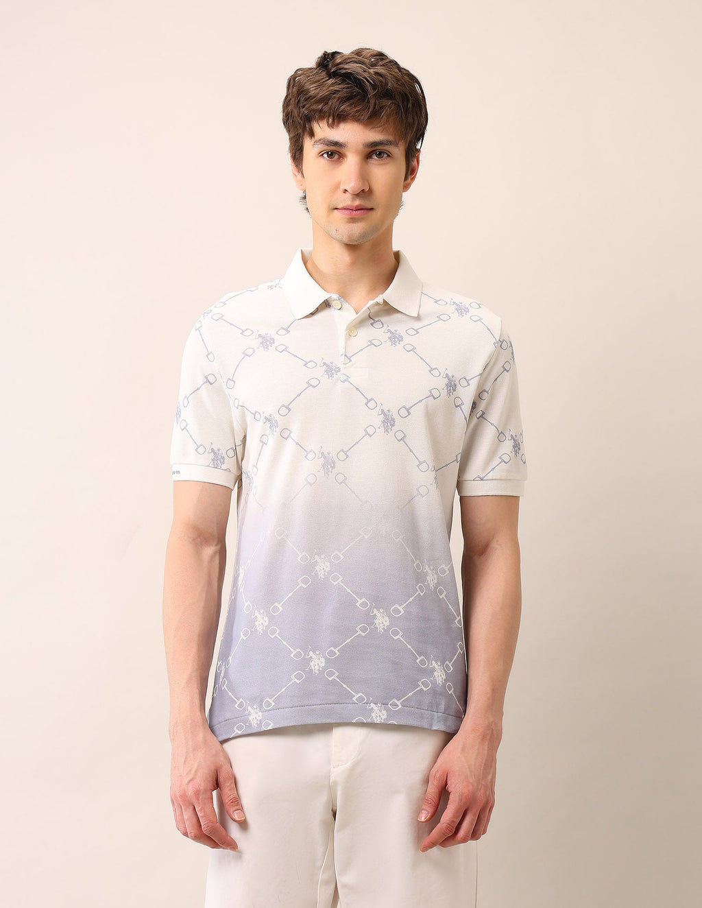 Muscle Fit Pure Cotton Polo Shirt