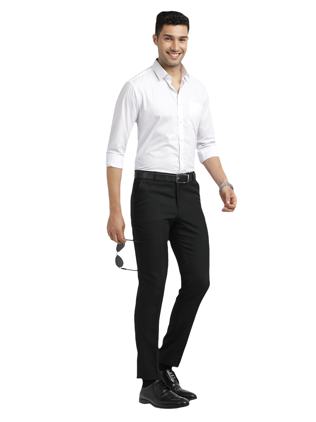 Ivory Solid Formal Shirt