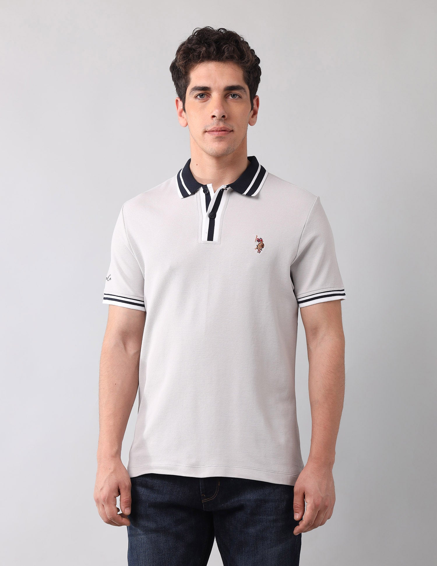 Muscle Fit Americana Polo Shirt