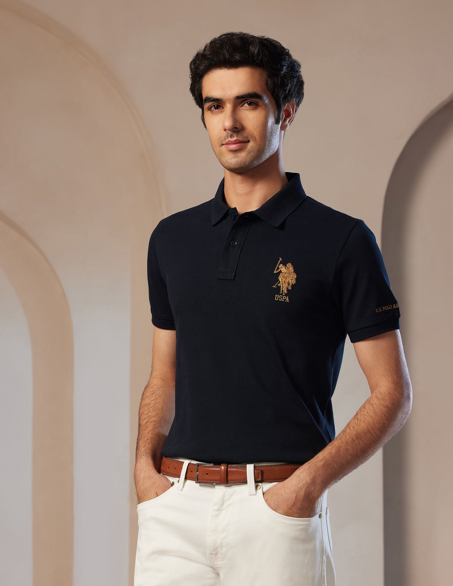 Pacho X Slim Fit Cotton Polo Shirt