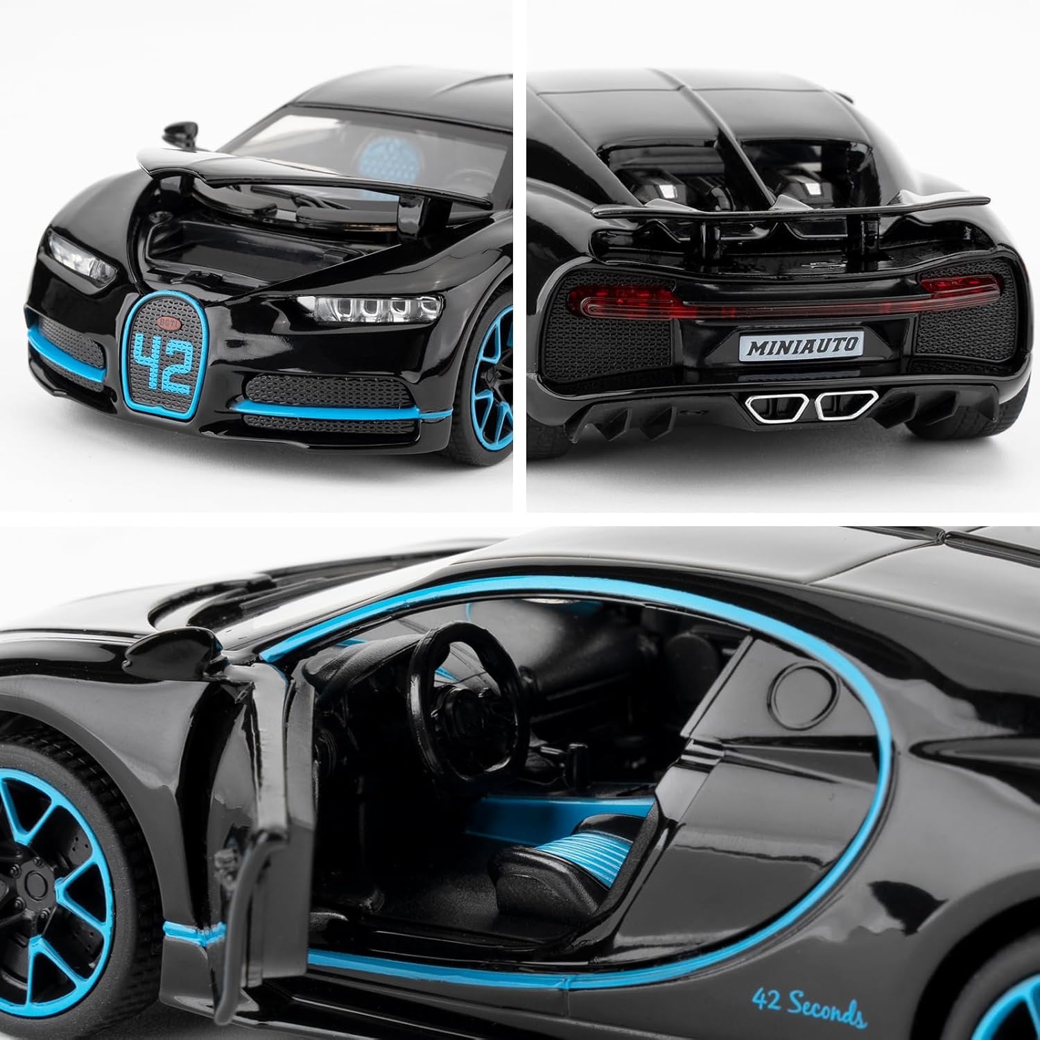 BUGATTI CHIRON METAL 1:24  DIE-CAST